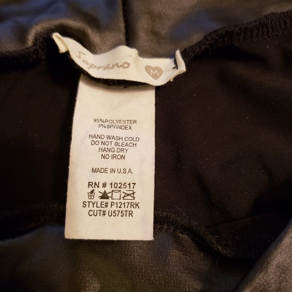 Soprano faux leather legging - Picture 2 of 2